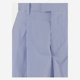 PANTALONI CORTI IN COTONE CON MOTIVO A RIGHE ARMTMP044C 016044 ARMARIUM 