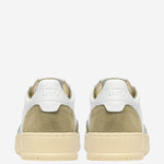 SNEAKERS MEDALIST LOW IN PELLE AULMFT06 SOFLEASUEWHTGREYGN AUTRY 