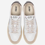 SNEAKERS MEDALIST LOW<BR/> AULMLS15 LEATSUEDEWHTTEAK AUTRY 