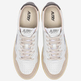 SNEAKERS MEDALIST LOW<BR/> AULMLS15 LEATSUEDEWHTTEAK AUTRY 
