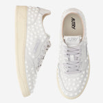 SNEAKERS MEDALIST LOW AULMPH01 LEATPEAWHTWHT AUTRY 