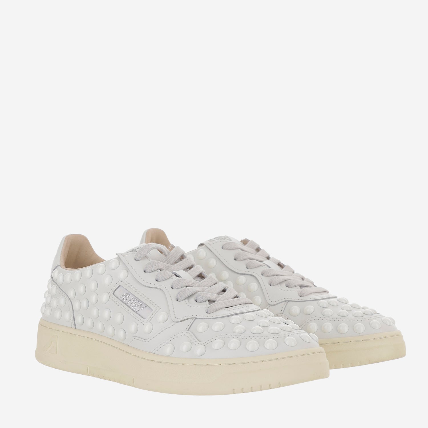 SNEAKERS MEDALIST LOW AULMPH01 LEATPEAWHTWHT AUTRY 