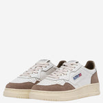 SNEAKERS MEDALIST LOW IN PELLE AULWFT02 SOFLEASUEWHTANTIL AUTRY 