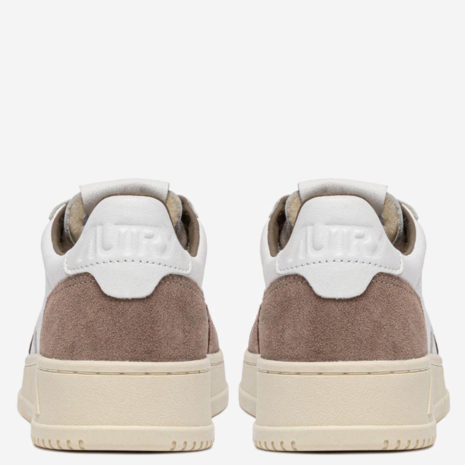 SNEAKERS MEDALIST LOW IN PELLE AULWFT02 SOFLEASUEWHTANTIL AUTRY 