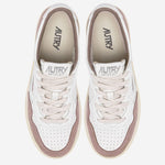 SNEAKERS MEDALIST LOW IN PELLE AULWFT04 SOFLEASUEWHTROSEC AUTRY 