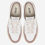 SNEAKERS MEDALIST LOW IN PELLE AULWFT04 SOFLEASUEWHTROSEC AUTRY 