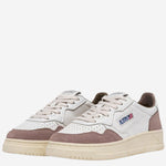 SNEAKERS MEDALIST LOW IN PELLE AULWFT04 SOFLEASUEWHTROSEC AUTRY 