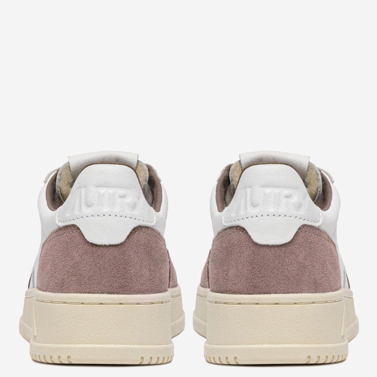 SNEAKERS MEDALIST LOW IN PELLE AULWFT04 SOFLEASUEWHTROSEC AUTRY 