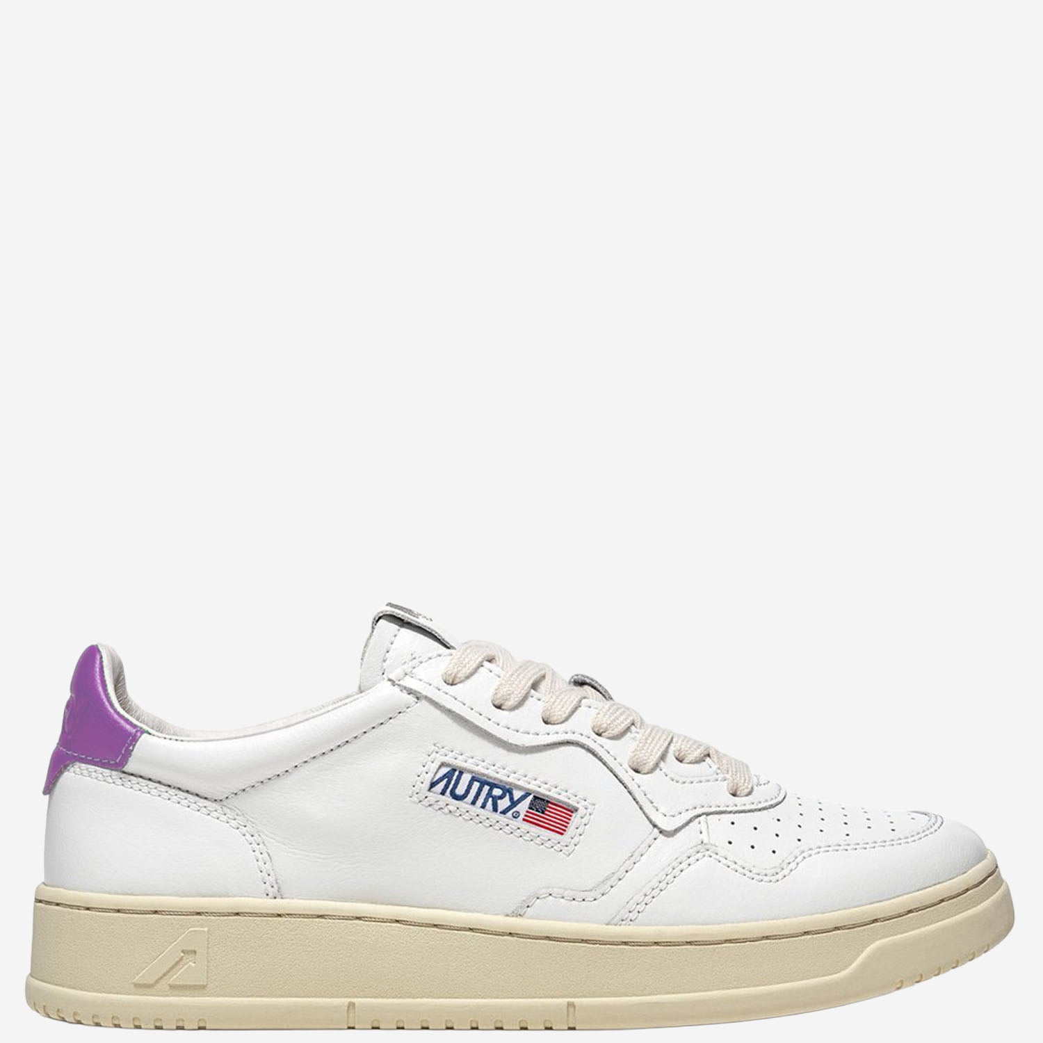 SNEAKERS MEDALIST LOW AULWLL08 LEATLEATWHTDBERRY AUTRY 
