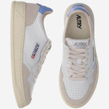 SNEAKERS LOW MEDALIST IN PELLE AULWLS12 LEATSUEDEWHTFORGET AUTRY 