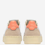 SNEAKERS MEDALIST LOW AULWLS13 LEATSUEDEWHTPEACHP AUTRY 