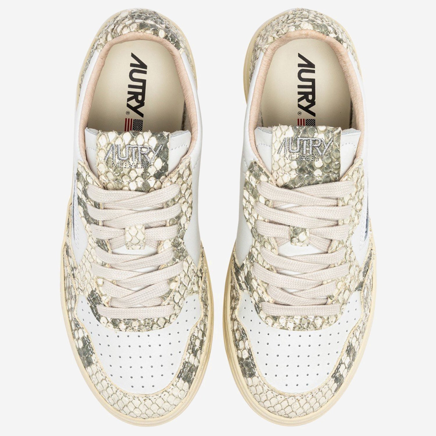 SNEAKERS MEDALIST LOW AULWVE01 DIAMONDGIGANTWHTDMN AUTRY 