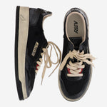 MEDALIST LOW SUPER VINTAGE AVLMKH01 MESHLEABLKBLK AUTRY 
