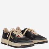 MEDALIST LOW SUPER VINTAGE AVLMKH01 MESHLEABLKBLK AUTRY 