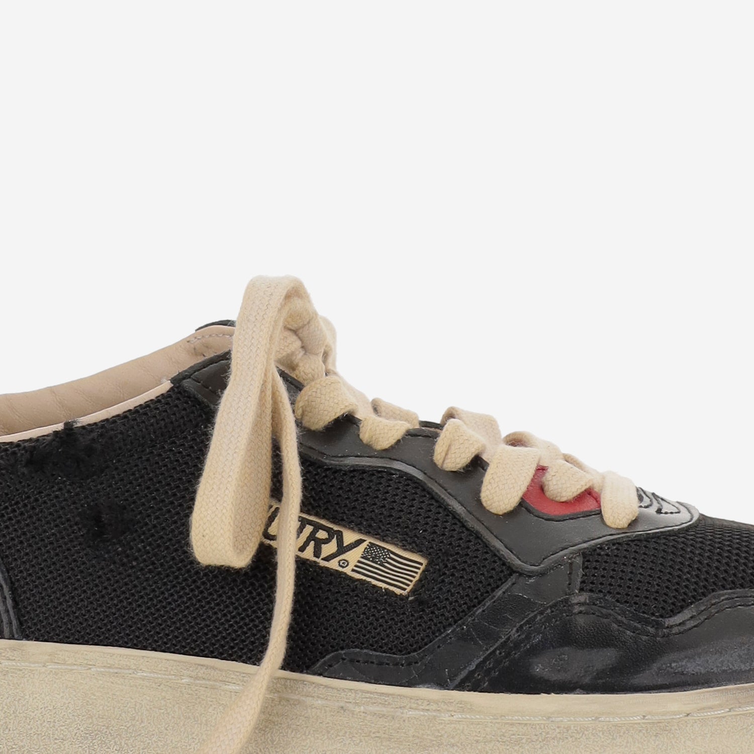 MEDALIST LOW SUPER VINTAGE AVLMKH01 MESHLEABLKBLK AUTRY 