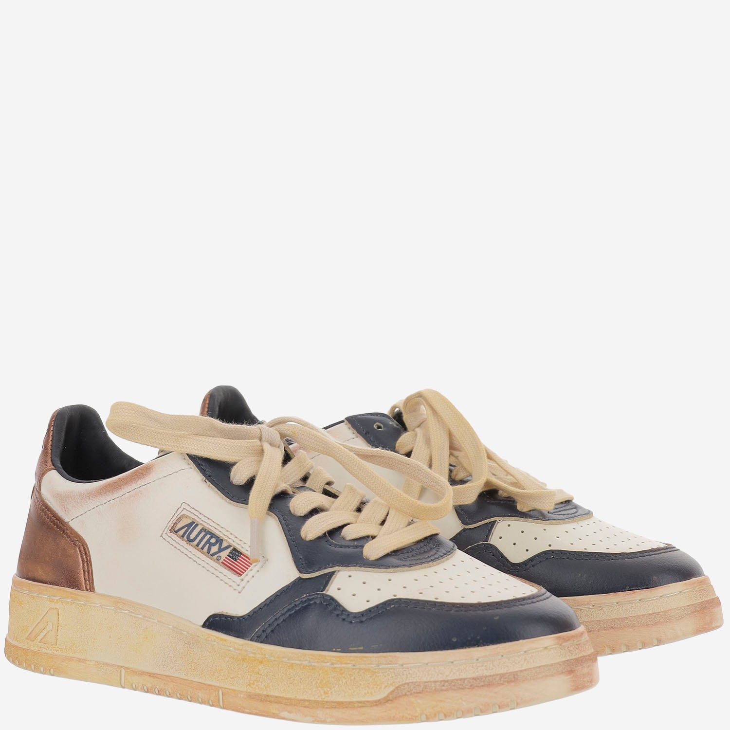 MEDALIST LOW SUPER VINTAGE AVLMSV58 LEATLEATWHTSPACOPP AUTRY 