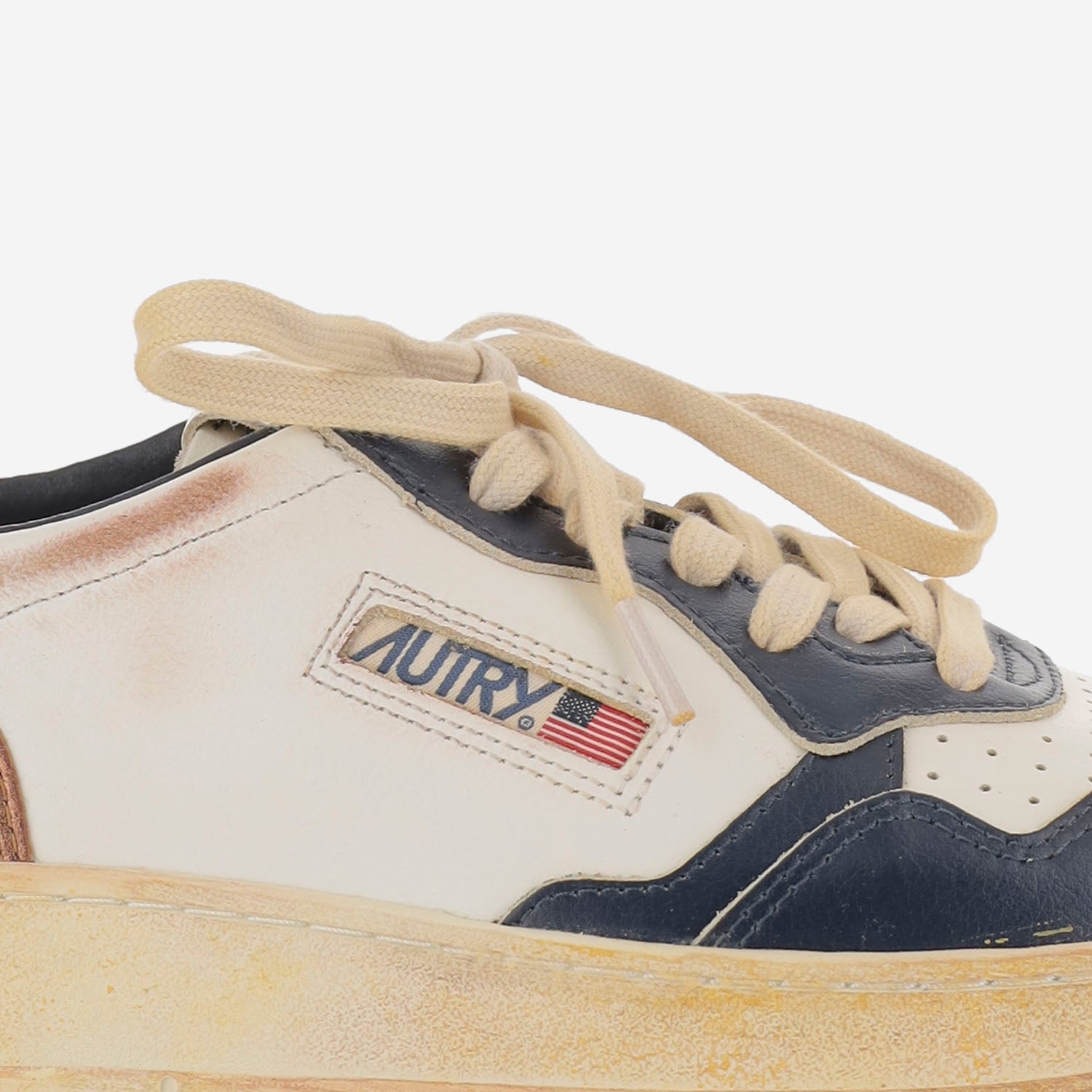 MEDALIST LOW SUPER VINTAGE AVLMSV58 LEATLEATWHTSPACOPP AUTRY 