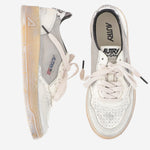 SNEAKERS MEDALIST SUPER VINTAGE AVLWME01 MESHLEATBLKSILV AUTRY 