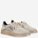 SNEAKERS MEDALIST SUPER VINTAGE AVLWME01 MESHLEATBLKSILV AUTRY 