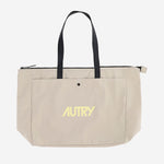 BORSA NYLON JUTE CON LOGO BAPU089J NYLONJUTE AUTRY 