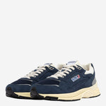 SNEAKERS HYPERWAY HYLMUM01 SUEDEMESHBLUETSILV AUTRY 
