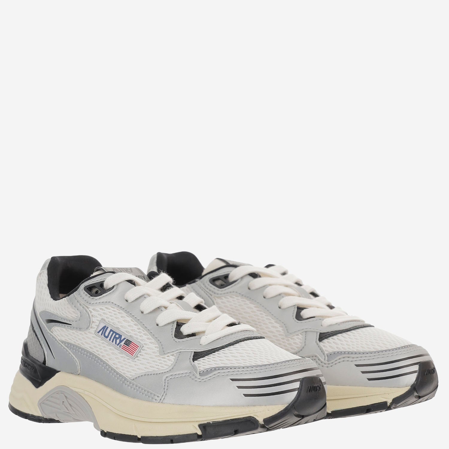 SNEAKERS HYPERWAY HYLWMV03 MESHMIRSILVBLK AUTRY 