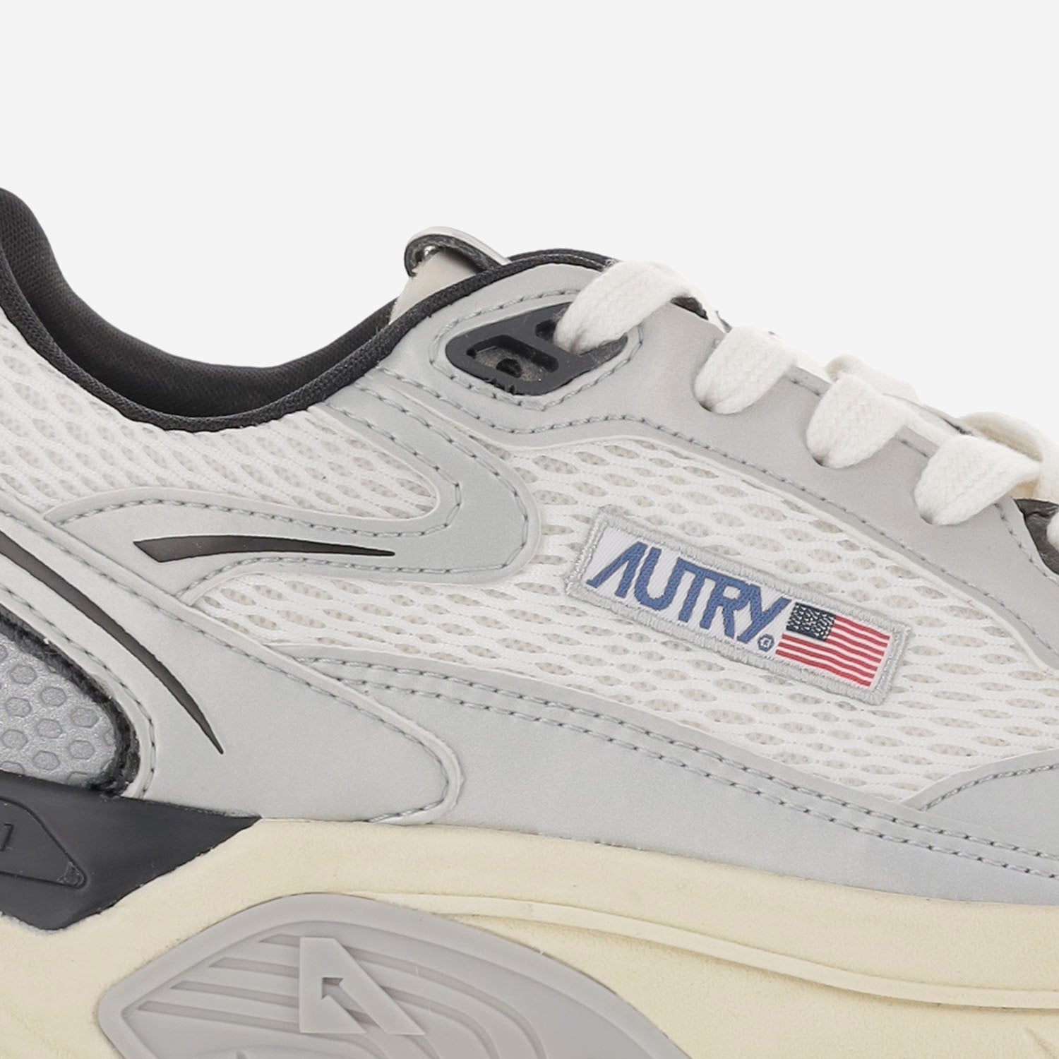 SNEAKERS HYPERWAY HYLWMV03 MESHMIRSILVBLK AUTRY 