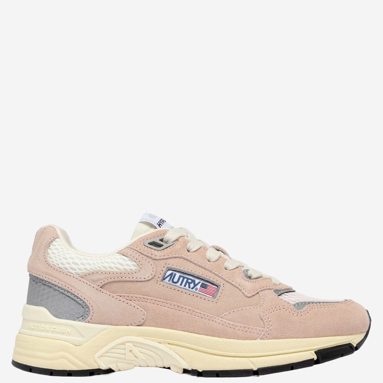 SNEAKERS HYPERWAY HYLWUM17 SUEDEMESHSILKSILV AUTRY 