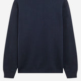 GIACCA IN MISTO VISCOSA CON LOGO JAPM026B KNITBLUE AUTRY 