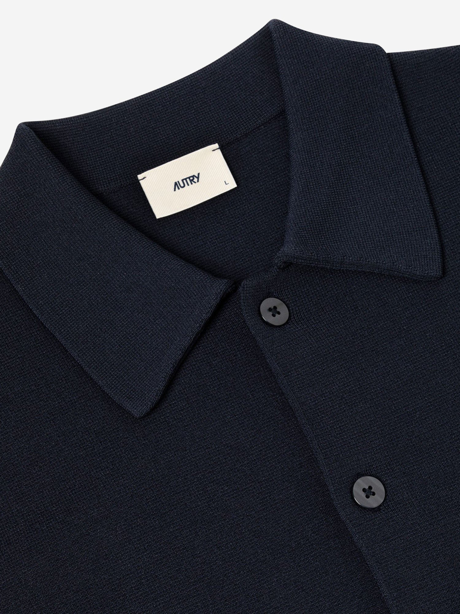 GIACCA IN MISTO VISCOSA CON LOGO JAPM026B KNITBLUE AUTRY 