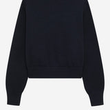 Giacca logata in viscosa JAPW028B KNITBLUE AUTRY 