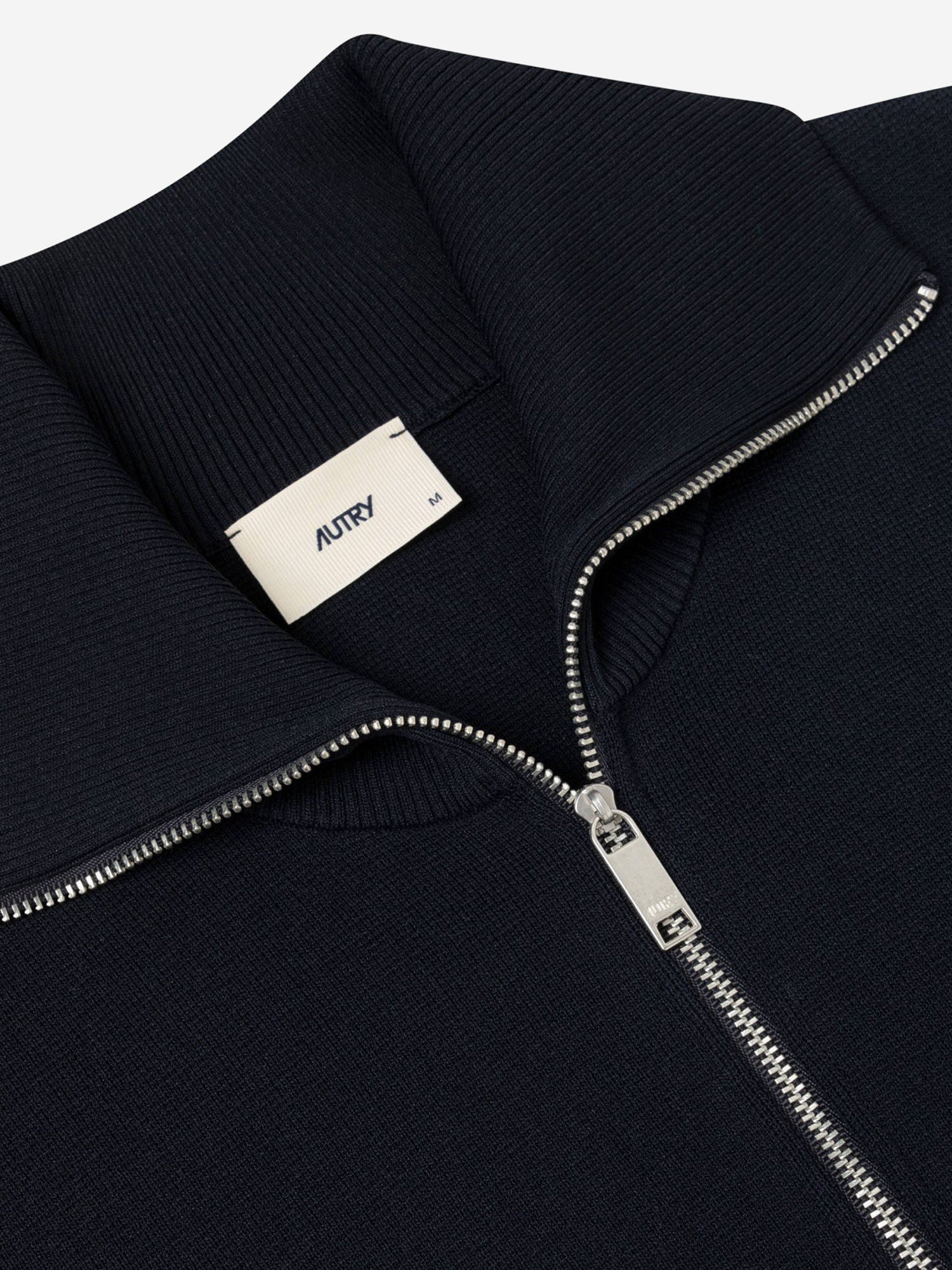 Giacca logata in viscosa JAPW028B KNITBLUE AUTRY 