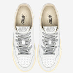 SNEAKERS MEDALIST PLATFORM PTLWSW02 LEATSWOLLWHTSILV AUTRY 