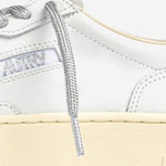 SNEAKERS MEDALIST PLATFORM PTLWSW02 LEATSWOLLWHTSILV AUTRY 