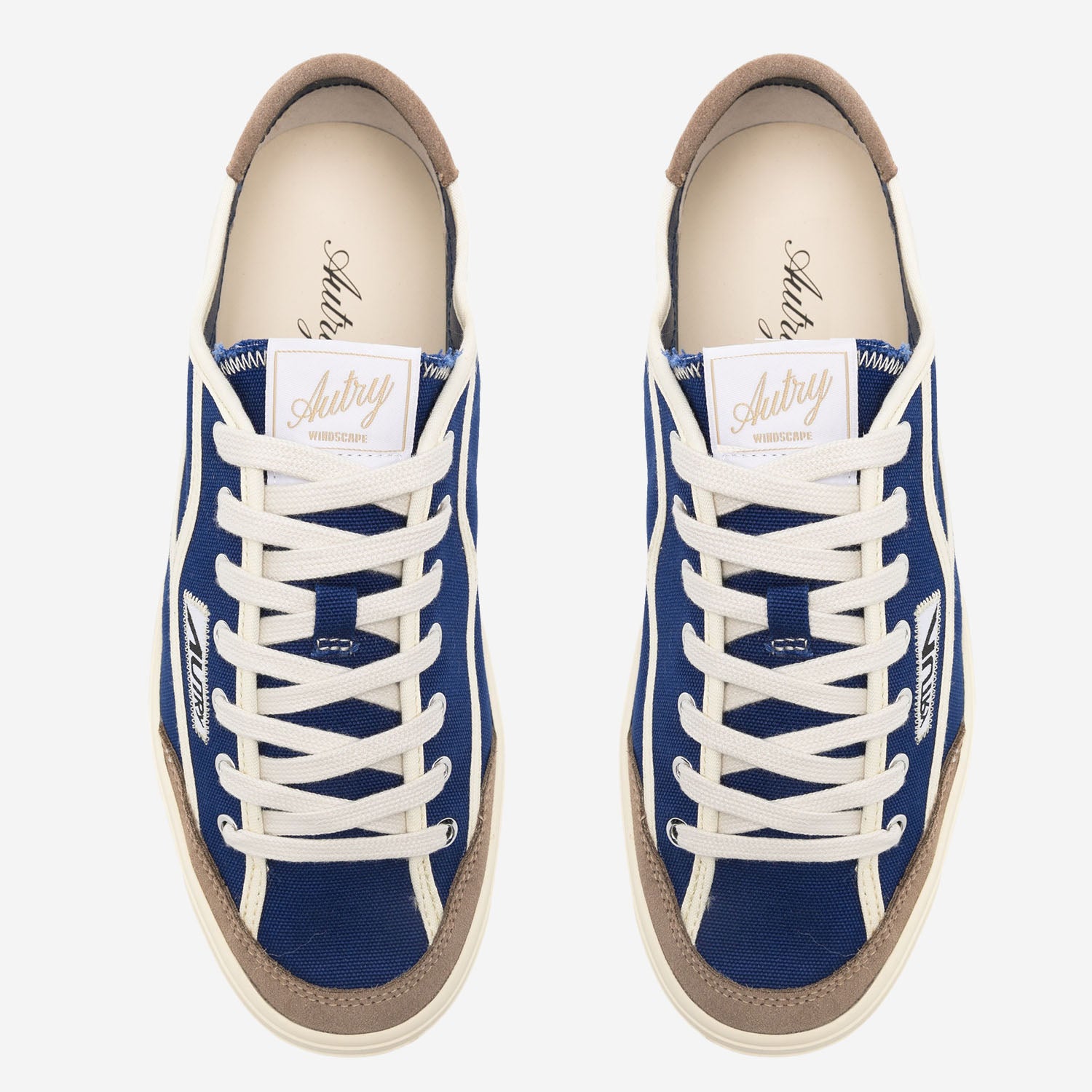 SNEAKERS WINDSCAPE LOW IN CANVAS SCLMCQ02 CANVBICSUEESTBLURUT AUTRY 