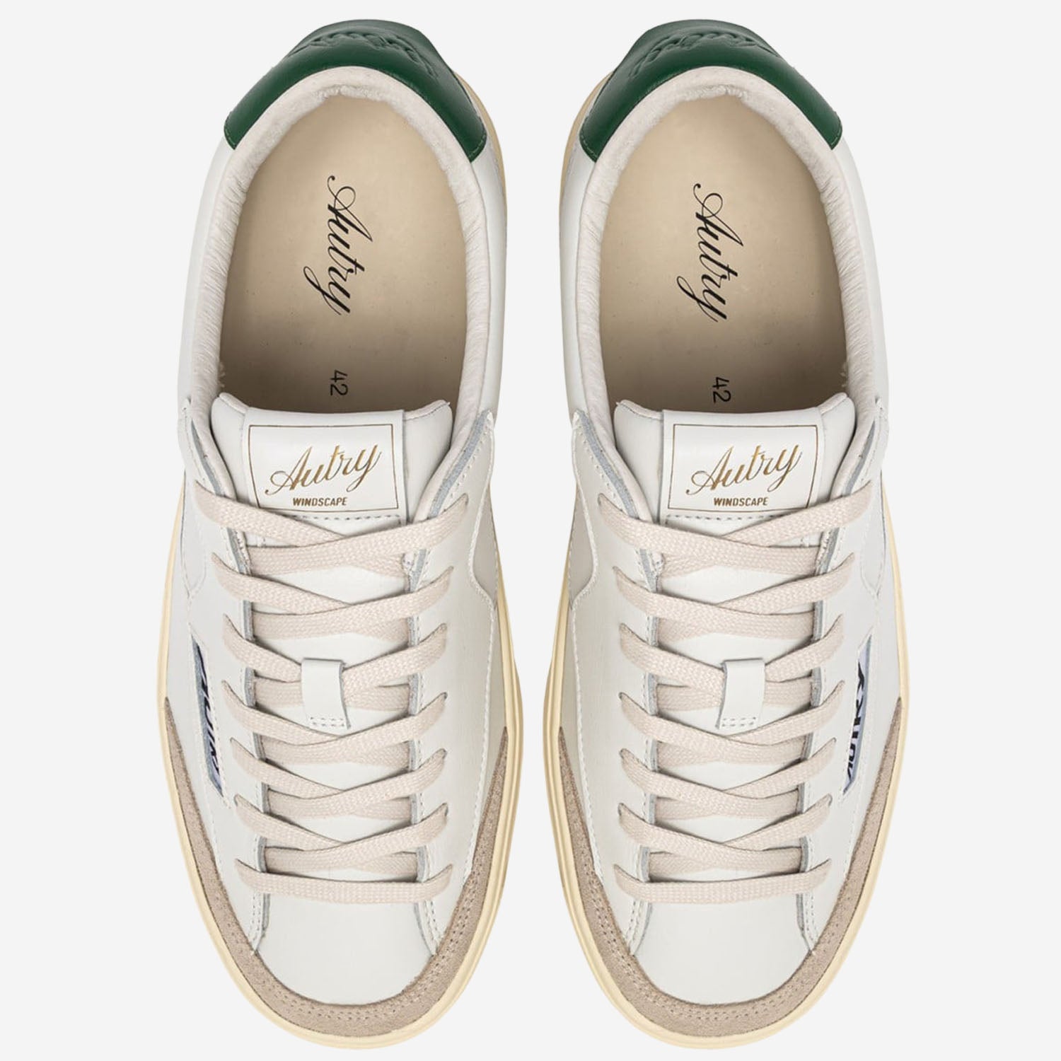SNEAKERS WINDSCAPE LOW SCLMUK06 LEATSUEWHTAMAZON AUTRY 