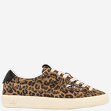 SNEAKERS WINDSCAPE LOW CON MOTIVO ANIMALIER SCLWDY01 SUEDELEOPRINTLEOPBLACK AUTRY 