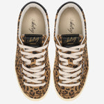 SNEAKERS WINDSCAPE LOW CON MOTIVO ANIMALIER SCLWDY01 SUEDELEOPRINTLEOPBLACK AUTRY 