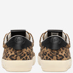 SNEAKERS WINDSCAPE LOW CON MOTIVO ANIMALIER SCLWDY01 SUEDELEOPRINTLEOPBLACK AUTRY 