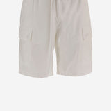Pantaloni corti IN MISTO cotone SHPM022W NYLONWHITE AUTRY 
