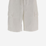 Pantaloni corti IN MISTO cotone SHPM022W NYLONWHITE AUTRY 