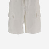 Pantaloni corti IN MISTO cotone SHPM022W NYLONWHITE AUTRY 
