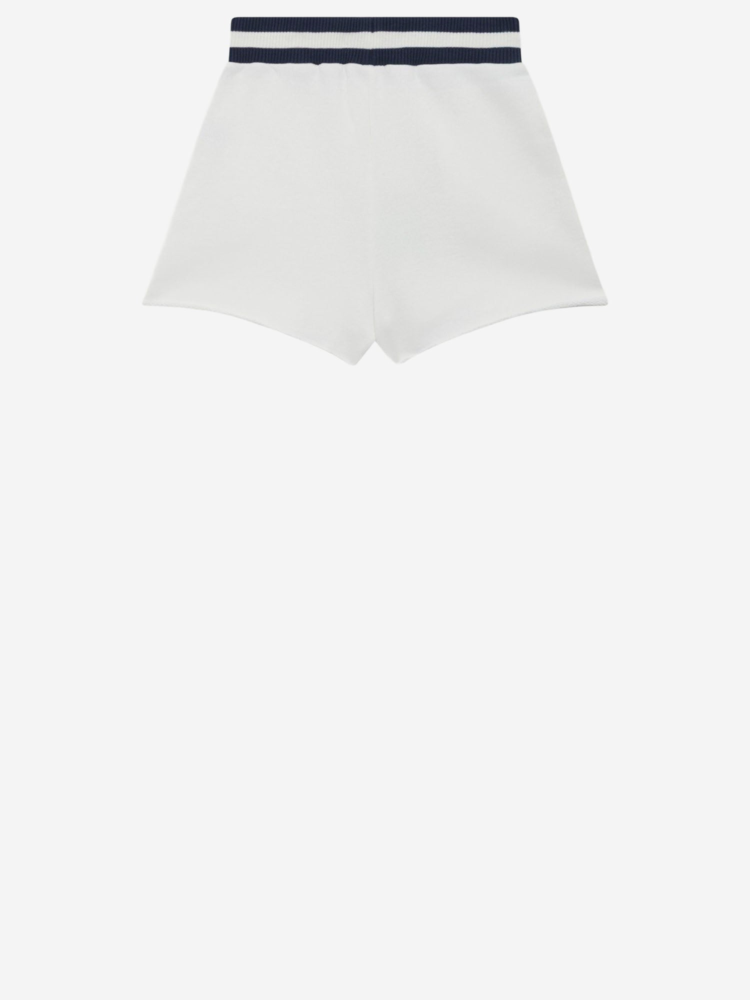 PANTALONI CORTI IN COTONE CON LOGO SHPW040W JERSEYWHITE AUTRY 