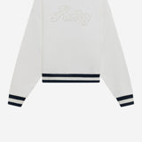 FELPA IN COTONE CON LOGO SWPW039W JERSEYWHITE AUTRY 