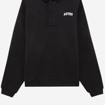 FELPA IN COTONE CON LOGO SWPX034K JERSEYBLACK AUTRY 