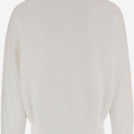 FELPA IN COTONE CON LOGO SWPX036W JERSEYWHITE AUTRY 