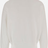 FELPA IN COTONE CON LOGO SWPX036W JERSEYWHITE AUTRY 