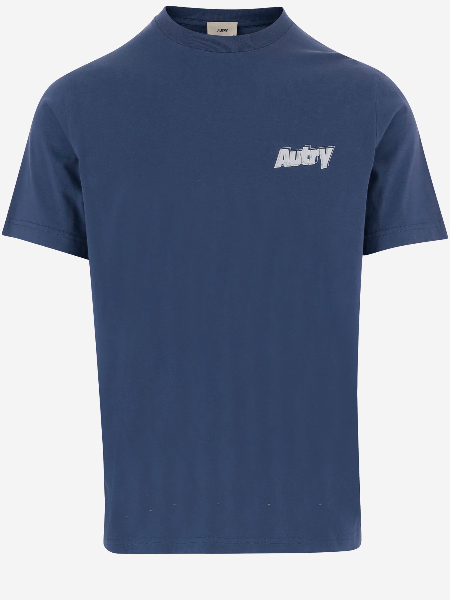 T-shirt in cotone con logo TSPM045R JERSEYDRONE AUTRY 