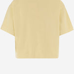T-SHIRT CON LOGO RICAMATO TSPW052L HEAVYJERSBLONDE AUTRY 