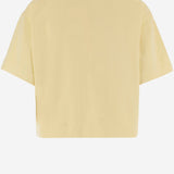 T-SHIRT CON LOGO RICAMATO TSPW052L HEAVYJERSBLONDE AUTRY 